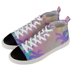 Palm-trees Men s Mid-top Canvas Sneakers by nateshop