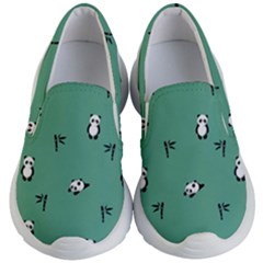 Pandas Kids Lightweight Slip Ons by nateshop