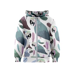 Parrot Kids  Zipper Hoodie by nateshop