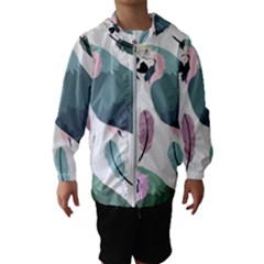 Parrot Kids  Hooded Windbreaker