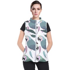 Parrot Women s Puffer Vest by nateshop