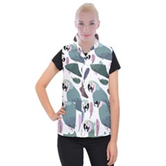 Parrot Women s Button Up Vest by nateshop