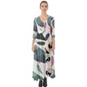 Parrot Button Up Boho Maxi Dress View1