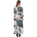 Parrot Button Up Boho Maxi Dress View2