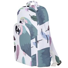 Parrot Double Compartment Backpack by nateshop