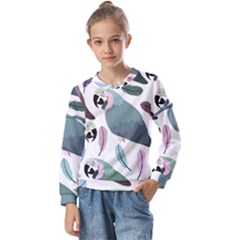 Parrot Kids  Long Sleeve Tee With Frill 