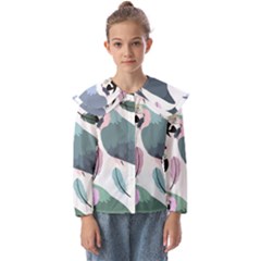 Parrot Kids  Peter Pan Collar Blouse by nateshop