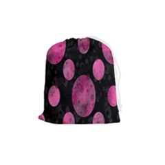 Pattern Circles Drawstring Pouch (medium)