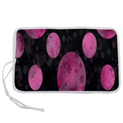 Pattern Circles Pen Storage Case (l) by nateshop