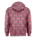 Pattern Motif Men s Zipper Hoodie View2