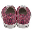 Pattern Motif Women s Low Top Canvas Sneakers View4