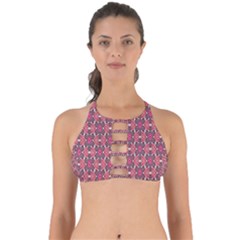 Pattern Motif Perfectly Cut Out Bikini Top by nateshop