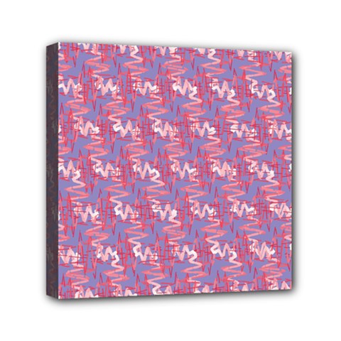 Pattern,ilustrasi Mini Canvas 6  X 6  (stretched) by nateshop