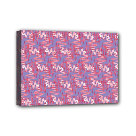 Pattern,ilustrasi Mini Canvas 7  X 5  (stretched) by nateshop