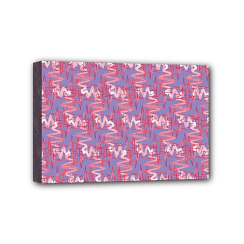 Pattern,ilustrasi Mini Canvas 6  X 4  (stretched) by nateshop