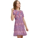 Pattern,ilustrasi Kids  Puff Sleeved Dress View2