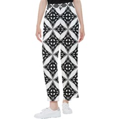 Pattern-black Women s Pants  by nateshop