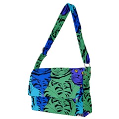 Pattern-cat Full Print Messenger Bag (m) by nateshop