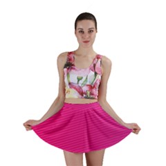 Pattern-pink Mini Skirt by nateshop