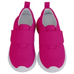 Pattern-pink Kids  Velcro No Lace Shoes by nateshop