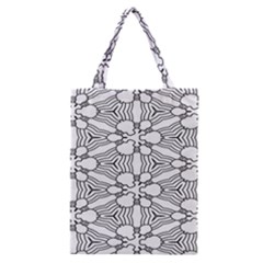 Pattern-white Classic Tote Bag by nateshop