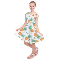 Pineapple Kids  Short Sleeve Dress by nateshop