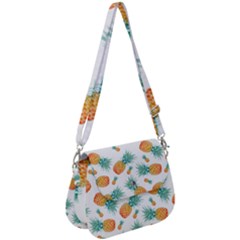 Pineapple Saddle Handbag