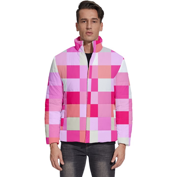 Pink Box Men s Puffer Bubble Jacket Coat