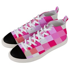 Pink Box Men s Mid-top Canvas Sneakers by nateshop