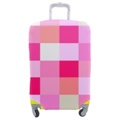 Pink Box Luggage Cover (medium) by nateshop