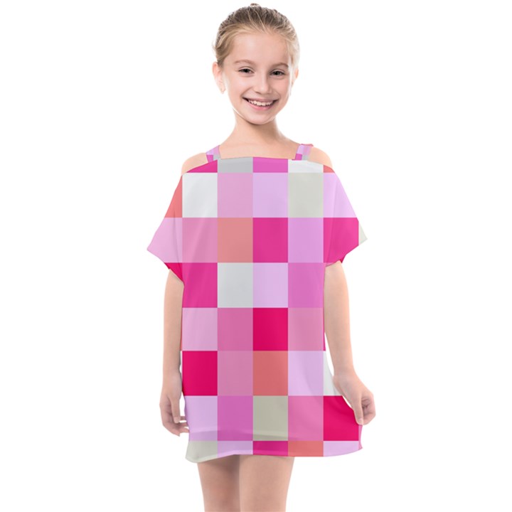 Pink Box Kids  One Piece Chiffon Dress