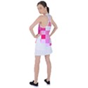 Pink Box Racer Back Mesh Tank Top View2