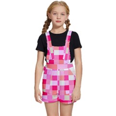 Pink Box Kids  Short Overalls