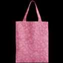 Pink Zipper Classic Tote Bag View2