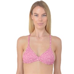 Pink Reversible Tri Bikini Top by nateshop