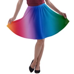 Proud A-line Skater Skirt by nateshop