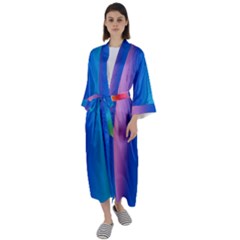 Proud Maxi Satin Kimono by nateshop