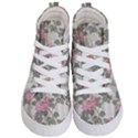 Roses,Paint Kids  Hi-Top Skate Sneakers View1