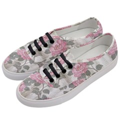 Roses,paint Women s Classic Low Top Sneakers by nateshop