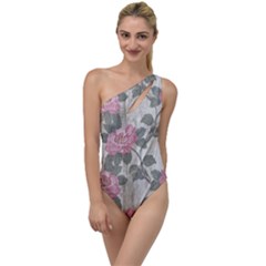 Roses,paint To One Side Swimsuit by nateshop