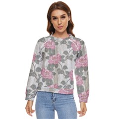 Roses,paint Women s Long Sleeve Raglan Tee