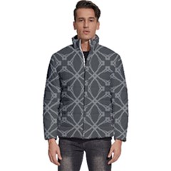 Seamless- Gray Men s Puffer Bubble Jacket Coat