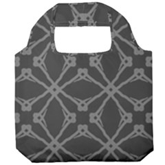 Seamless- Gray Foldable Grocery Recycle Bag