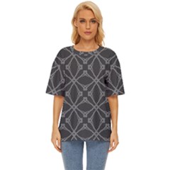 Seamless- Gray Oversized Basic Tee by nateshop