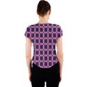 Seamless-box Puple Crew Neck Crop Top View2