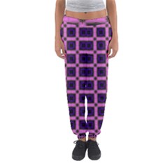 Seamless-box Puple Women s Jogger Sweatpants by nateshop