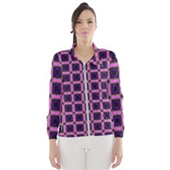 Seamless-box Puple Women s Windbreaker by nateshop