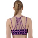 Seamless-box Puple Line Them Up Sports Bra View2