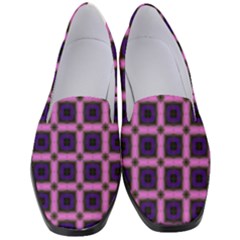 Seamless-box Puple Women s Classic Loafer Heels by nateshop