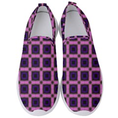 Seamless-box Puple Men s Slip On Sneakers by nateshop